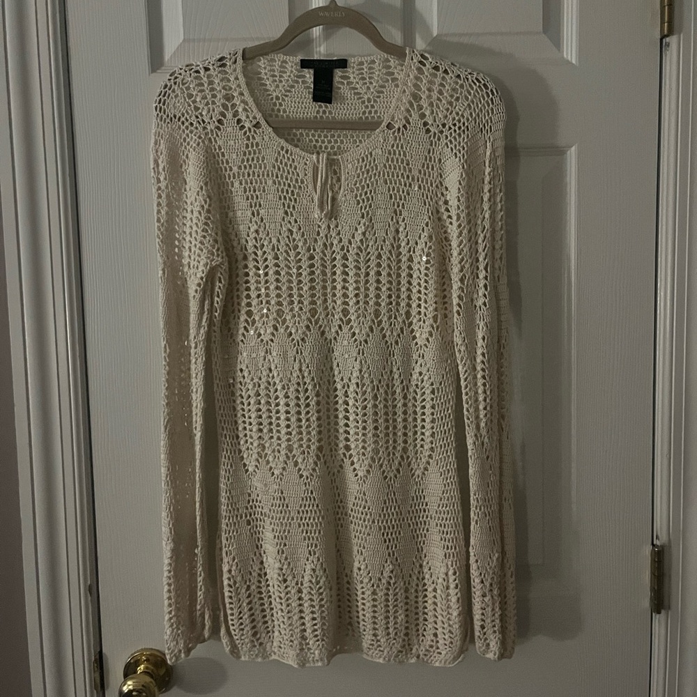 Fairycore hand-knit sweater